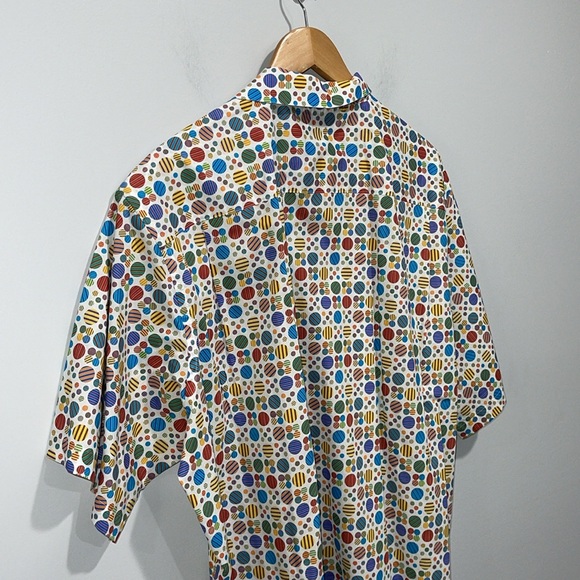 Paul Frederick short sleeve shirt size XXL classic fit cotton multicolor casual - Picture 7 of 10